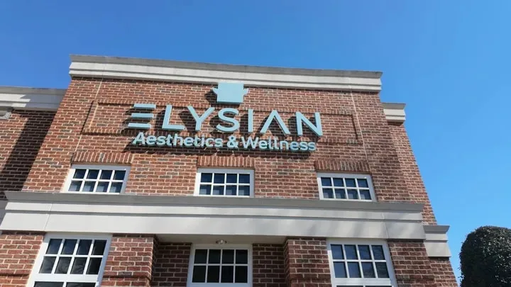 Elysian Aesthetics & Wellness sign