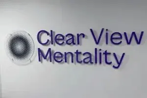 acrylic lobby sign