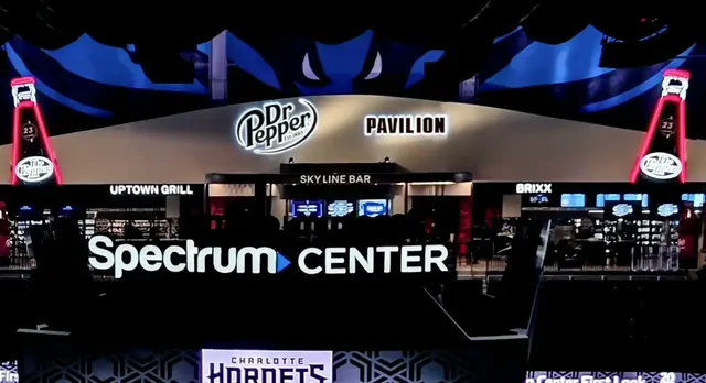 Hornets Stadium completed signage